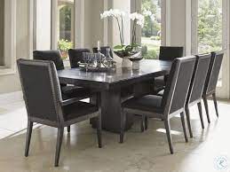 Carrera Modena Rectangular Extendable Double Pedestal Dining Room Set From Lexington 911 876c Formal Dining Room Sets Dining Room Decor Modern Dining Room