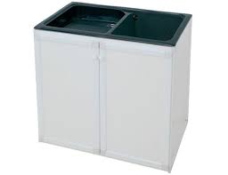 Mueble bajo de cocina en alzado frontal con fregadero. Mueble Para Lavadero De Cocina Syan Thor