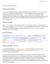 Business Plan Templates Insurance Agent Business Plan Template Business Plan Templates 368 Business Proposal Template Business Insurance Business Plan Template