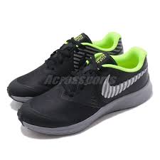 Details About Nike Star Runner 2 Hz Gs Black Silver Grey Volt Kid Women Running Ci5371 001