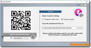 Readily available as a bash script on github. Scantransfer Easy Files Transfer From Smartphone To Pc