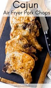 Cajun Air Fryer Pork Chops Recipe In 2020 Air Fryer Dinner Recipes Air Fryer Pork Chops Recipes
