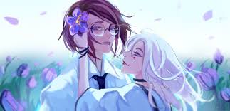 Image of top 20 anime girls with brown hair on mal myanimelist net. Blue Eyes Brown Hair Flowers Glasses Long Hair Male Necklace Original Short Hair Tagme Artist Watermark White Hair Konachan Net Konachan Com Anime Wallpapers