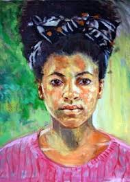 Portrait of Eva Frederick by Frida Kahlo: Fine art print