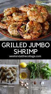 Gegrillte Riesengarnelen Food Drink Drink Food Gegrillte Riesengarnel Jumbo Shrimp Recipes Grilled Shrimp Recipes Shrimp Recipes Easy