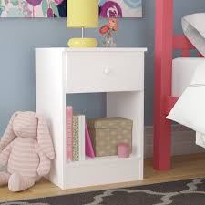 Wainscot nightstand one drawer w lower shelves martin s furniture. 2 Drawer Nightstand With Shelf Wayfair