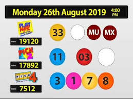 Nlcb Online Draw Monday 26th August 2019 Lotto Today Lotto Online Drawing