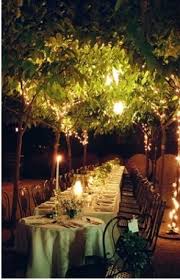 A dinner party is a social gathering at which people eat dinner together, usually in the host's home. Pin By Marta Mccall On Diy Garden Party Outdoor Dinner Wedding Outdoor Wedding
