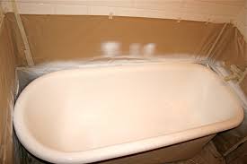 In this regard, how much does it cost to refurbish a bathtub? Design Video How To Re Enamel A Cast Iron Bath Make It Moregeous