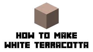 Two day i am show you how to craft terracotta blocks in minecraft by safe zone gamer safe zone gamer safezonegamer. Minecraft Survival How To Make White Terracotta Youtube