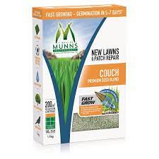 Buy grass seed that's recommended for your region. Munns Professional 1 1kg Couch Lawn Seed Blend Bunnings Warehouse