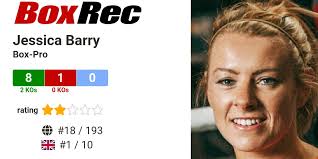 BoxRec: Jessica Barry