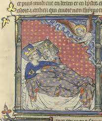 Ce qui est intéressant, c'est que le processus n'a rien de complexe. An Angel Warns The King And Queen Manuscript Art Medieval Art Art Medieval Dragon