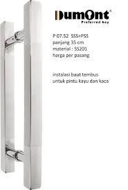 Kunci panel (pintu terbuat dari papan) merek maxer rp. Pull Handle Dumont Dumont Preferred Key