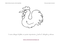Es una cosa divina que se acierta si se atina. Identifica Lo Que Le Falta A Cada Dibujo Y Colorea 017 Orientacion Andujar Recursos Educativos