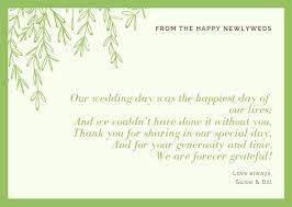 Most of us don't write these notes often, so it's easy to feel like there's a lot of pressure for the message to be perfect. Wedding Thank You Cards Wording 2021 Guide Wedding Forward