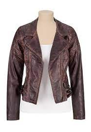 Double Buckle Washed Faux Leather Jacket Obsession Clothes Leather Jacket Faux Leather Jackets