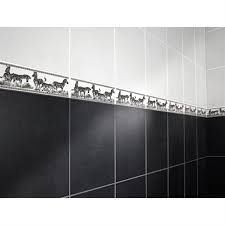 La faïence pour salle de bains est un revêtement qui peut combler les attentes de bon nombre tant elle propose de choix. Listel Zebra Frise Et Listel Carrelage Mural Salle De Bains Et Wc Decoration Interieur