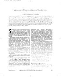 Pdf Methods For Measuring Vertical Tire Stiffness
