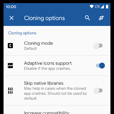 App cloner enables you to create clones or duplicate an installed app on your phone. App Cloner Ar Twitter App Cloner 2 3 Moves The Adaptive Icons Support Option From The Main Section Into The Cloning Options You Should Leave This Option Enabled By Default For All Modern