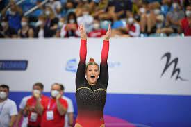 Jutta verkest bel aa final european championships floor. Pfgvfpmcaa 5pm