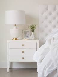 27 Chic White Bedside Table Lamps Bedroom Night Stands White Bedside Table Nightstand Decor