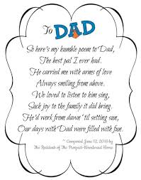 This sunday, june 20, is father's day (which means if you haven't gotten a gift yet, you should probably get to it!). Father S Day Poem Sentinelsource Com