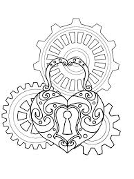 Pin By Lisa Shafer On Just Glue Some Gears On It And Call It Steampunk Or Clockpunk Steampunk Coloring Steampunk Drawing Steampunk Flowers