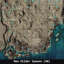 Pubg Glider Spawns Erangel And Mirmar Maps Spawn Gliders Triangle Game