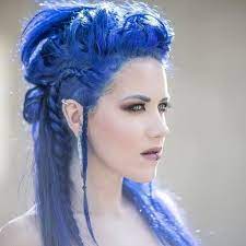 Alissa White Gluz Alissa White Metal Hairstyles Blue Hair