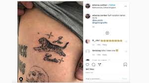 The allergic reaction is usually caused by a black dye. Coronavirus I M Tattooing Myself Every Day In Lockdown But I M Running Out Of Space Bbc News