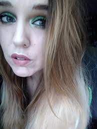 Admiring beautiful eyes and smile