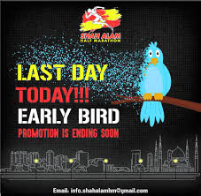 Shah alam half marathon 2018 (midnight race). Shah Alam Half Marathon Who Doesn T Love Early Bird Promotion One Should Never Miss This Chance Promotion Ends At 11 59pm Tonight Grab It Now Http Www Racexasia Com Event Shah Alam Half Marathon 2018 Facebook