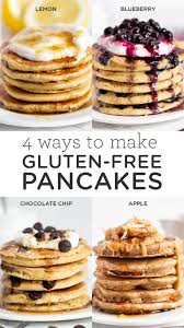 Best Gluten Free Pancake Recipe 4 Ways Simply Quinoa Recipe In 2020 Free Pancake Canned Corn Recipes Gluten Free Pancakes Recipes