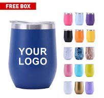 Wholesale 12oz Custom logo Stainless Steel 304 Egg Mugs Tumbler Travel  Insulated Beer Tea Coffee Thermo Mug Cup with Lid