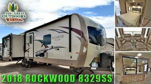 Maybe you would like to learn more about one of these? New 2018 Island Kitchen Rockwood 8329ss Signature Ultra Lite Travel Trailer Rv Colorado Youtube