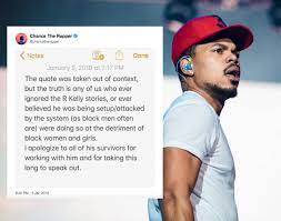Complex On Twitter Chance The Rapper S Full Quote Survivingrkelly Https T Co Cjmamktbka Twitter