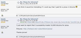 Today i am announcing bitcoin pizza — a new national pizza brand that is launching in 10 cities. Crypto Godfather On Twitter A Short Story About The 2 Most Expensive 10 000 Btc Pizzas Ever Happy Bitcoin Pizza Day