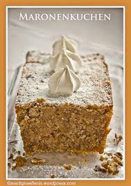 Dieses rezept wird dir vom schweiz. Maronenkuchen Nach Hildegard Von Bingen Glutenfrei Lebensart Im Markgraflerland