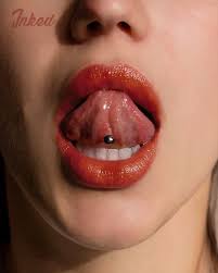 Tounge Piercing Tounge Piercing Girls Lips Piercing