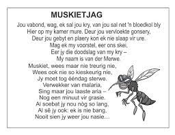 Kort afrikaanse gedigte (page 1). Muskiet Afrikaans Language Kids Poems Afrikaans Quotes