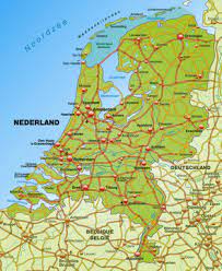 Viele denken, dass deutschlands längste grenze die zu polen ist. Autobahnkarte Der Niederlande Mit Nachbarlandern Stock Vektorgrafik Adobe Stock