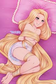 Rule 34 - 1girls Arms Tied Behind Back Bed Blonde Hair Bondage Breasts Diaper  Diaper Only Disney Disney Princess Green Eyes Hair Bondage Hair Over  Breasts Heart Laying On Bed Lazyblazy Lazyblazy (