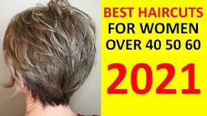 Do you want to look younger & slimmer in your 50s? Popular Short Haircuts 2021 For Women 45 Youtube