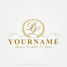Free Vector Logo Maker Online Royal Laurel Wreath Logo Creator Logo Design Free Logo Maker Laurel Wreath Logo
