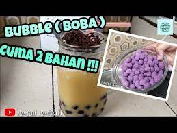 Membuat Bubble Boba Pearl Mudah Banget Cuma Dua Bahan Youtube Pewarna Makanan Resep Masakan Masakan