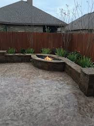 Will your propane fire pit keep you warm? Corner Bed Firepit Pic Cjs Yardworks