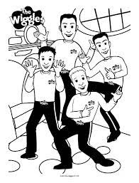 Printable coloring and activity pages are one way to keep the kids happy (or at least occupie. Wiggles Coloring Pages Free Printable Enjoy Coloring The Wiggles Coloring Pages Colouring Pages