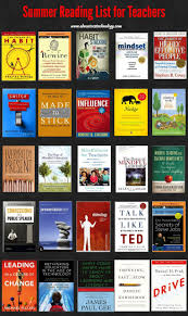 A Great Summer Reading List For Teachers Teacher Books Summer Reading Lists Professional Development Books