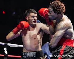 Antonio Scaringi bettering his record to 3-0-1 with a UD over Roddy Rene.  @antonioscaringi @3lionspromotions